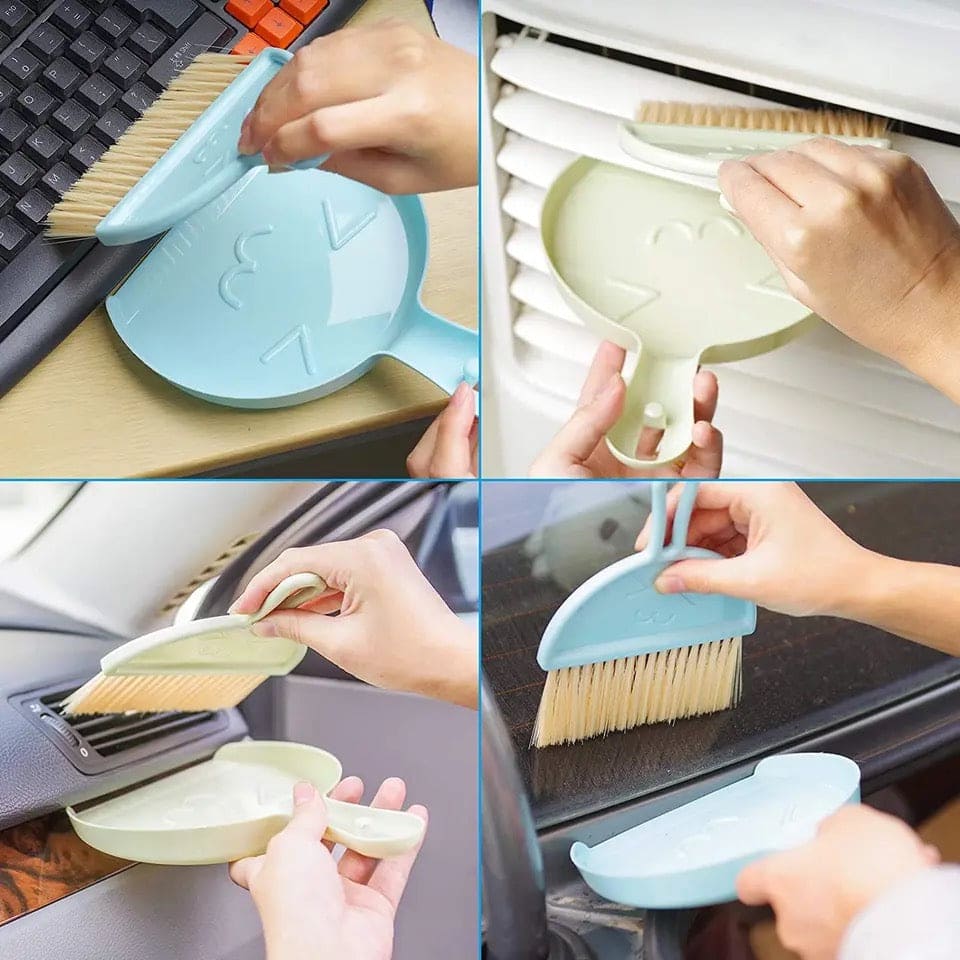 Mini Broom Desktop Cleaning Brush, Keyboard Cleaning Brush With Dust Pan, Small Cleaning Brush, Mini Handy Dust Cleaning Sweeping Brush, Desktop Sweeper Garbage Shovel Dustpan, Floor Dust Collector Mini Broom Desktop Cleaning Brush, Keyboard Cleaning Brush With Dust Pan, Small Cleaning Brush, Mini Handy Dust Cleaning Sweeping Brush, Desktop Sweeper Garbage Shovel Dustpan, Floor Dust Collector